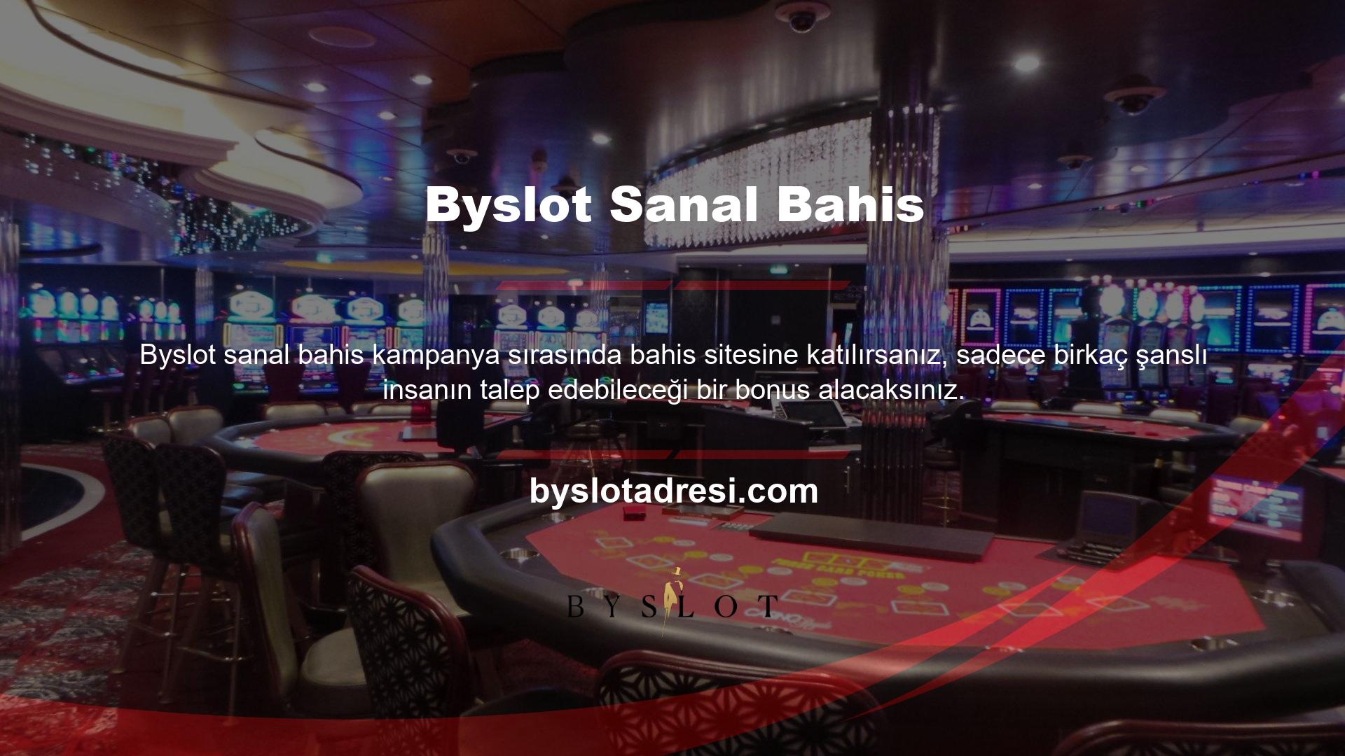 Davetiye için siteye gönderilen mesajlar yalnızca Byslot bahis sitesinden gönderilir